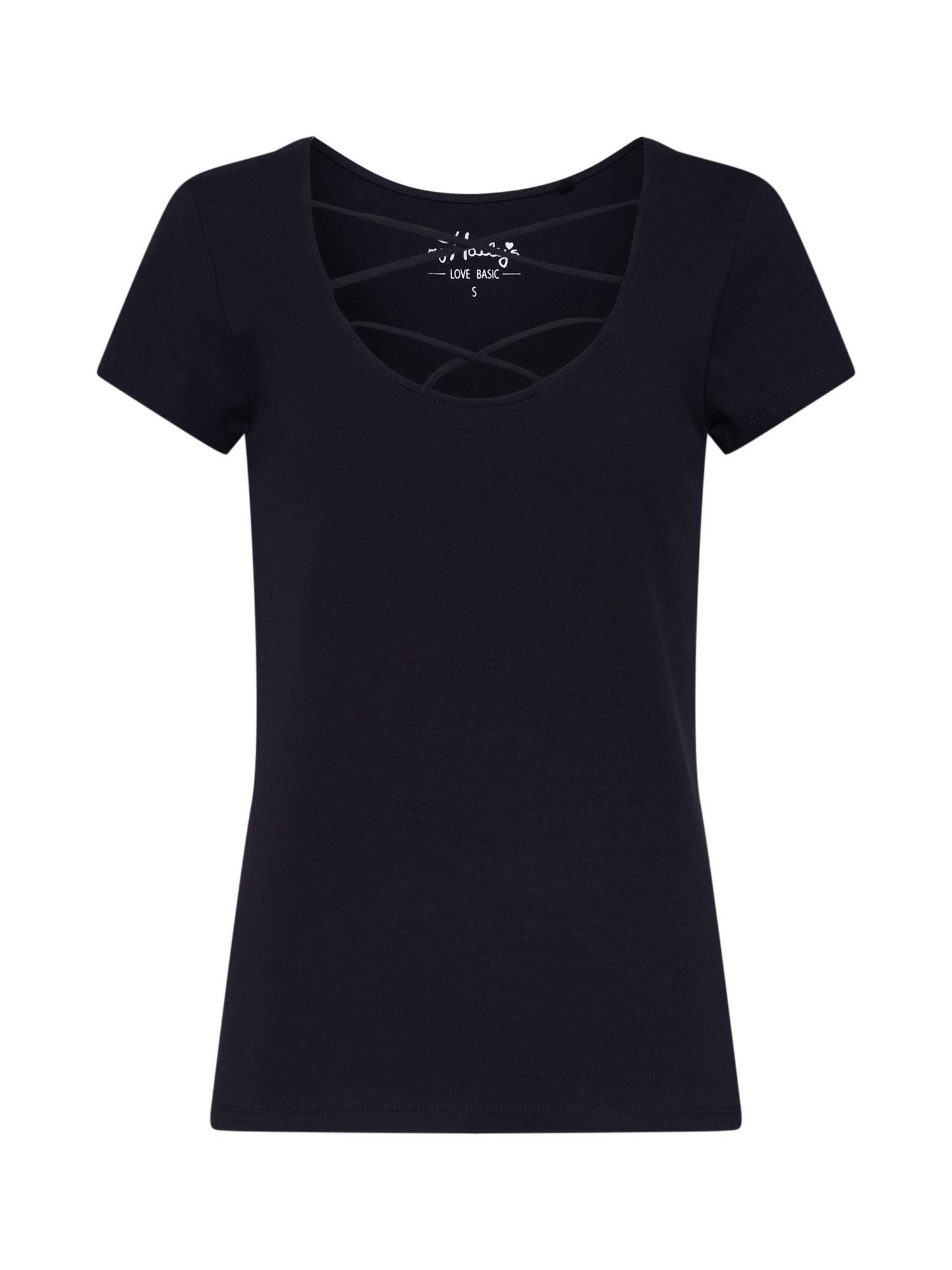 Hailys Tricou 'Evelyn'  negru