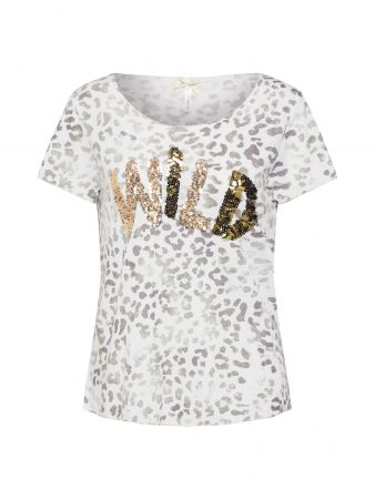 Key Largo Tricou 'CAPETOWN'  culori mixte / negru / offwhite