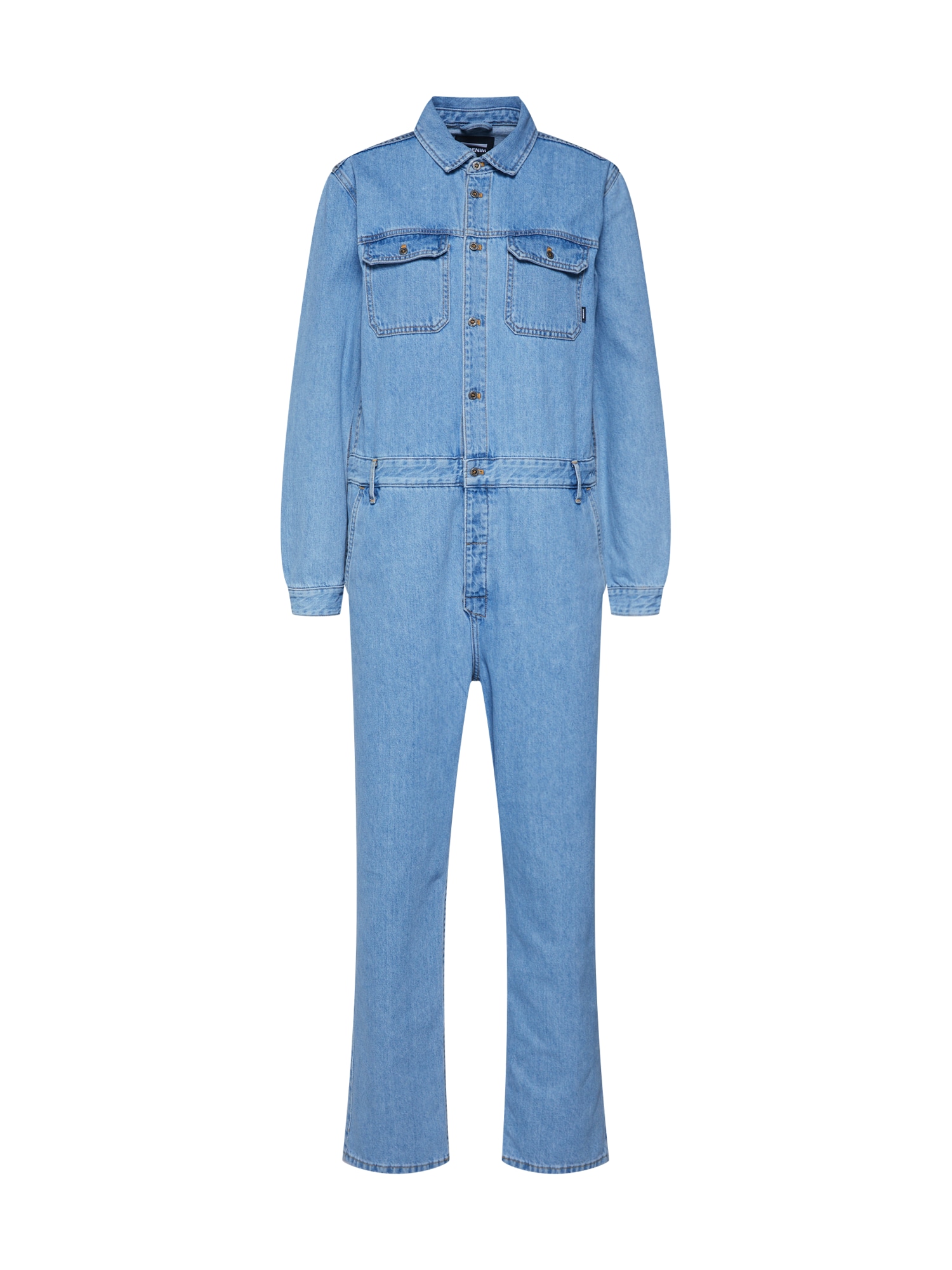 Dr. Denim Salopeta 'york boiler suit'  denim albastru