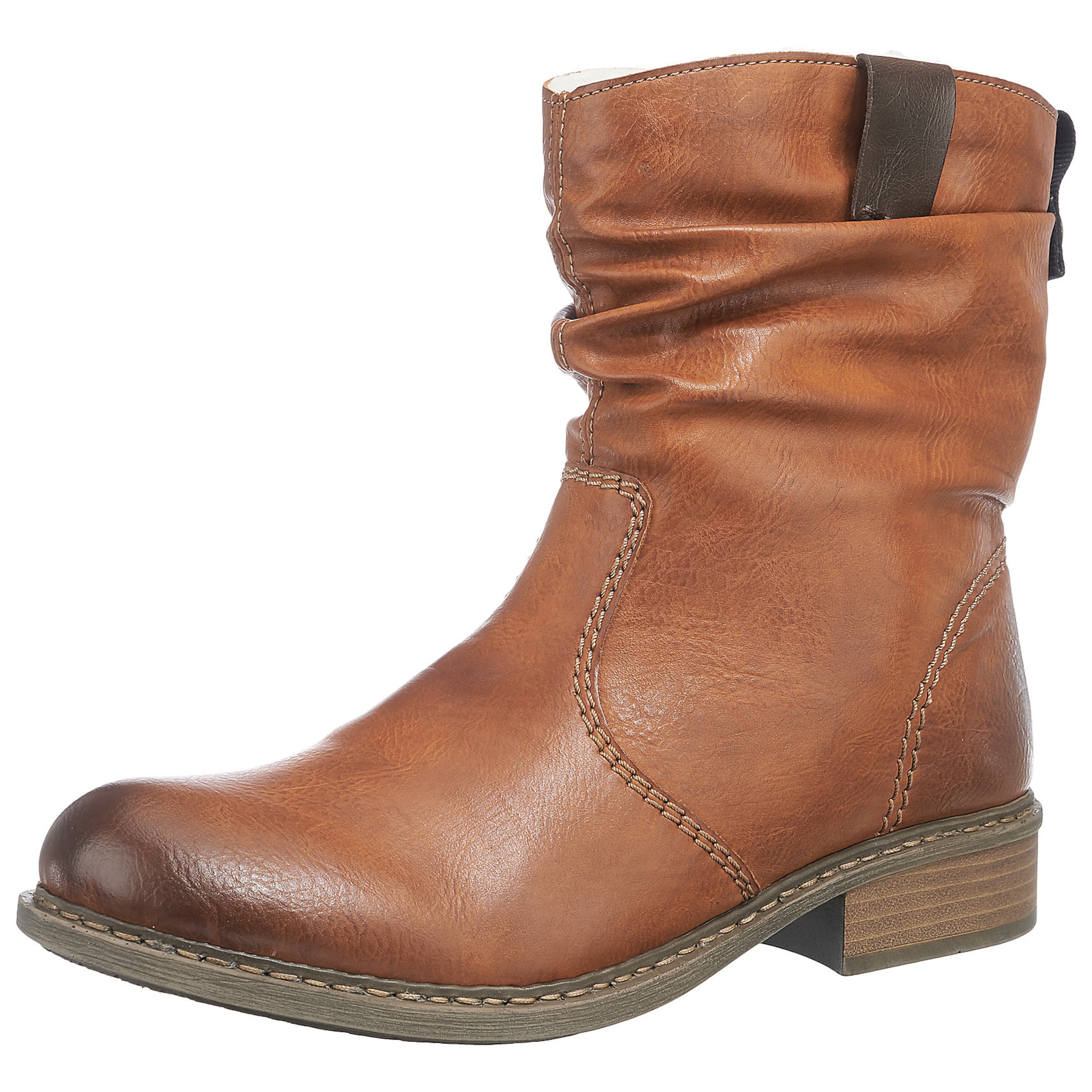 RIEKER Cizme de cowboy  coniac