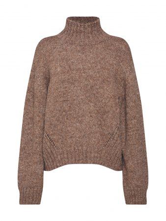 Modström Pulover 'Sanka t-neck'  bej