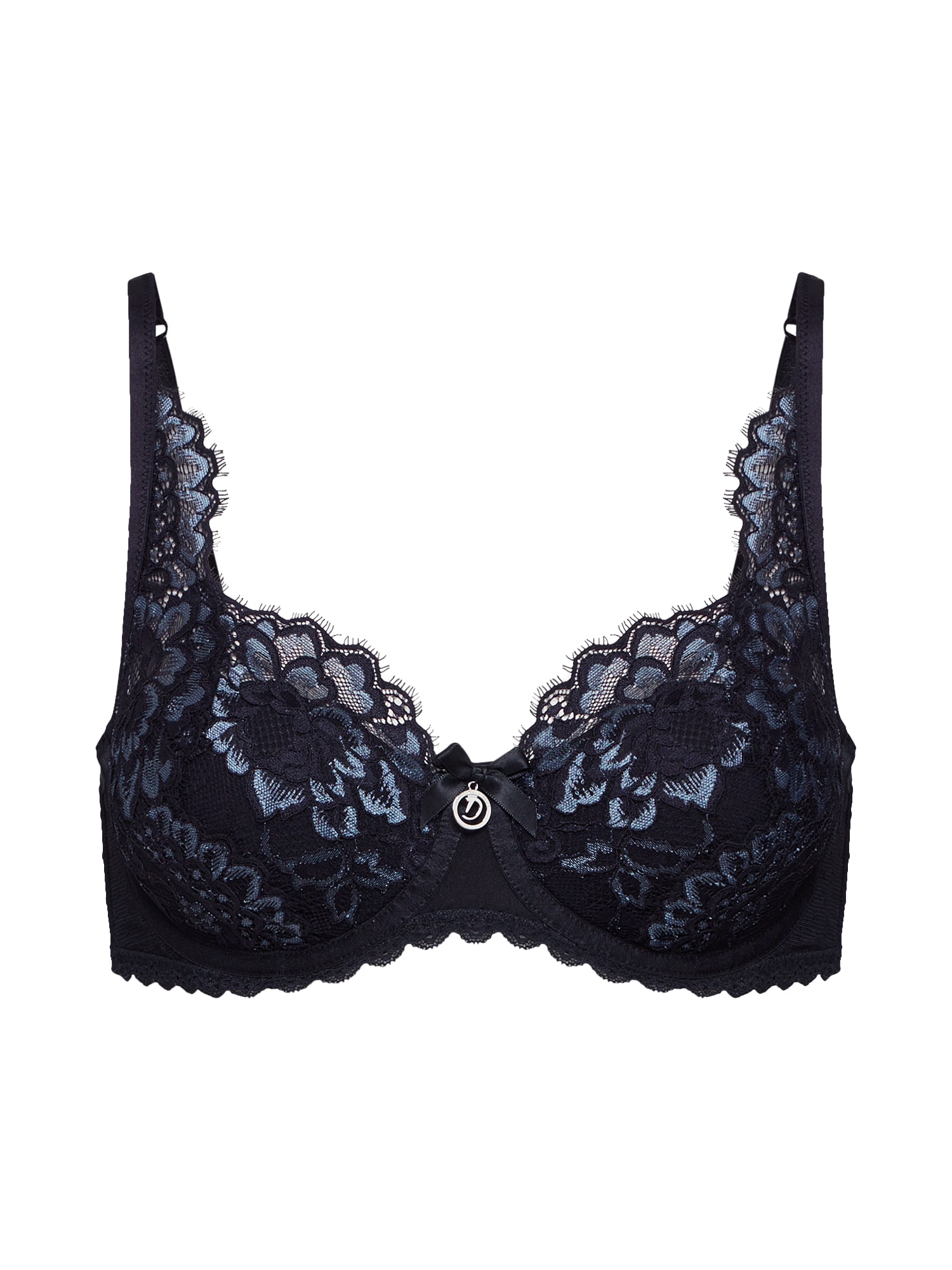 Hunkemöller Sutien 'Enchanted' negru
