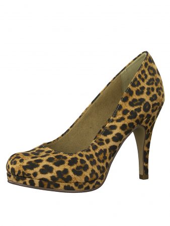 TAMARIS Pumps  maro / negru