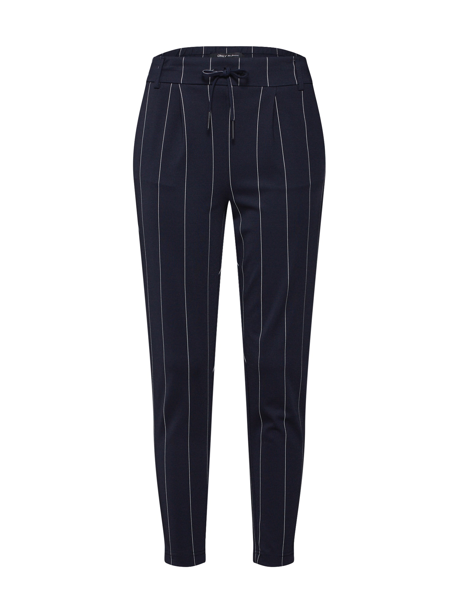 ONLY Pantaloni eleganți  albastru noapte / alb