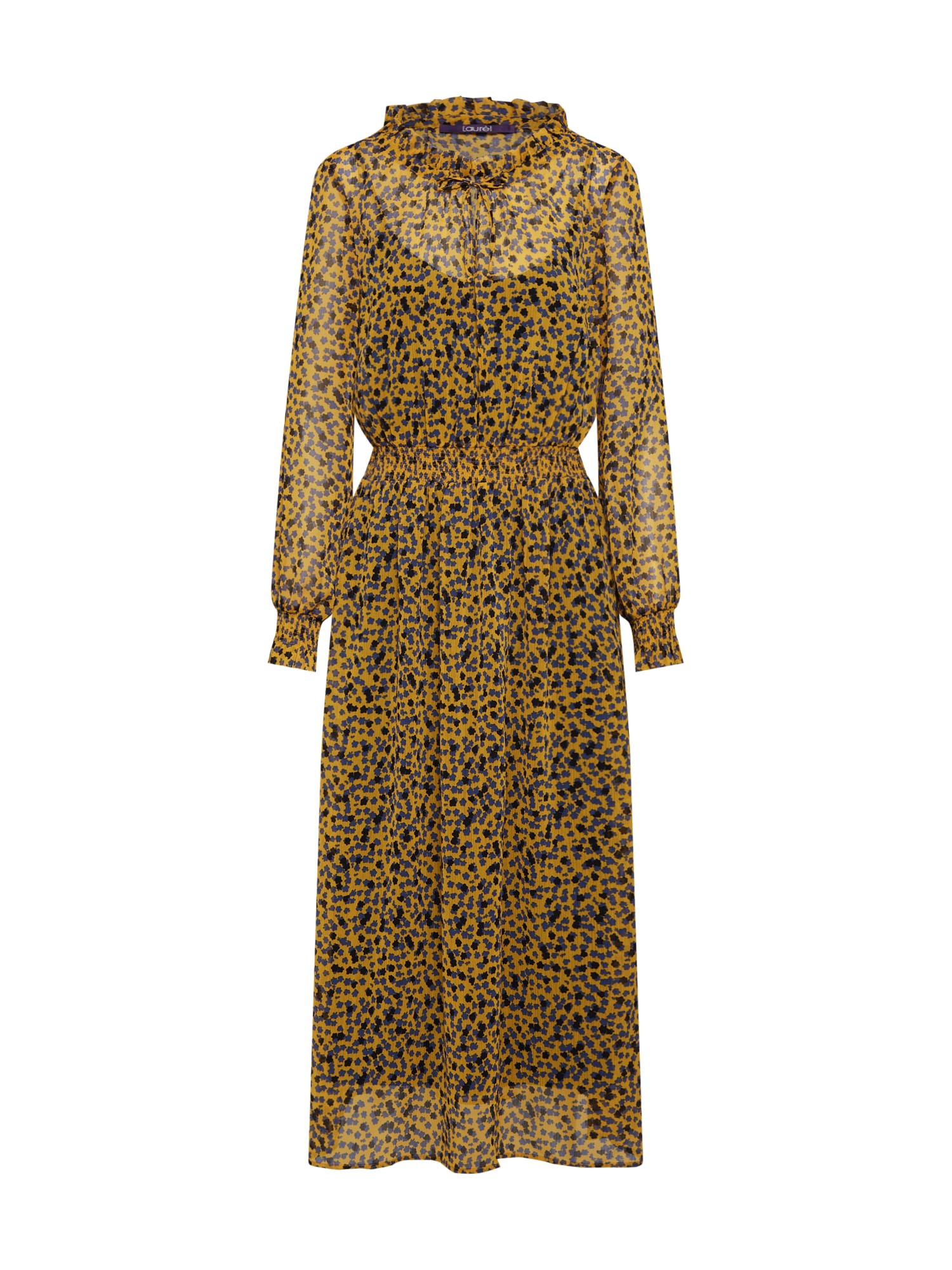 LAUREL Rochie '12034'  navy / galben închis