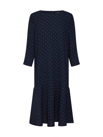 OPUS Rochie 'Winala'  albastru / albastru închis / alb