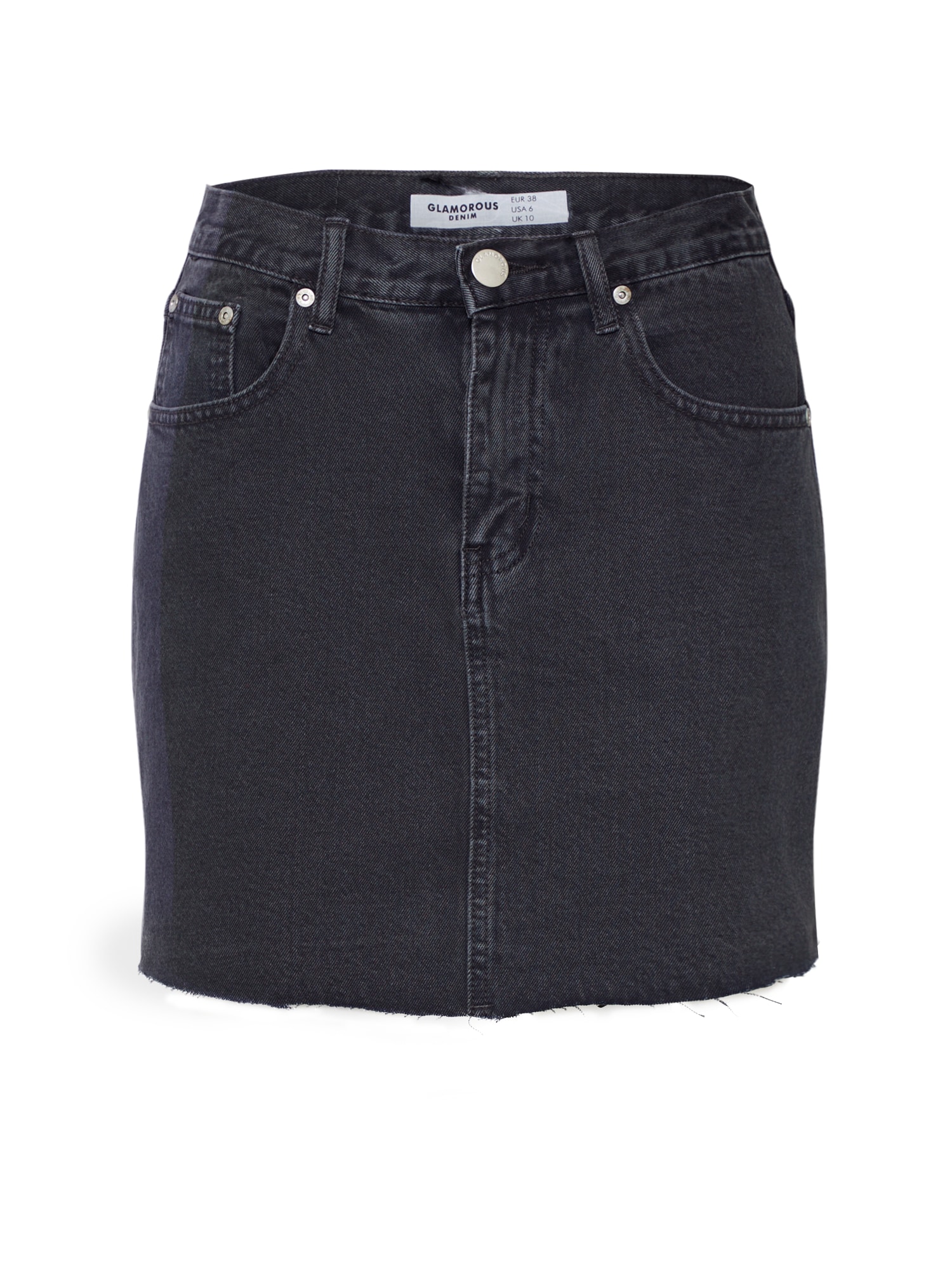 GLAMOROUS Fustă  gri metalic