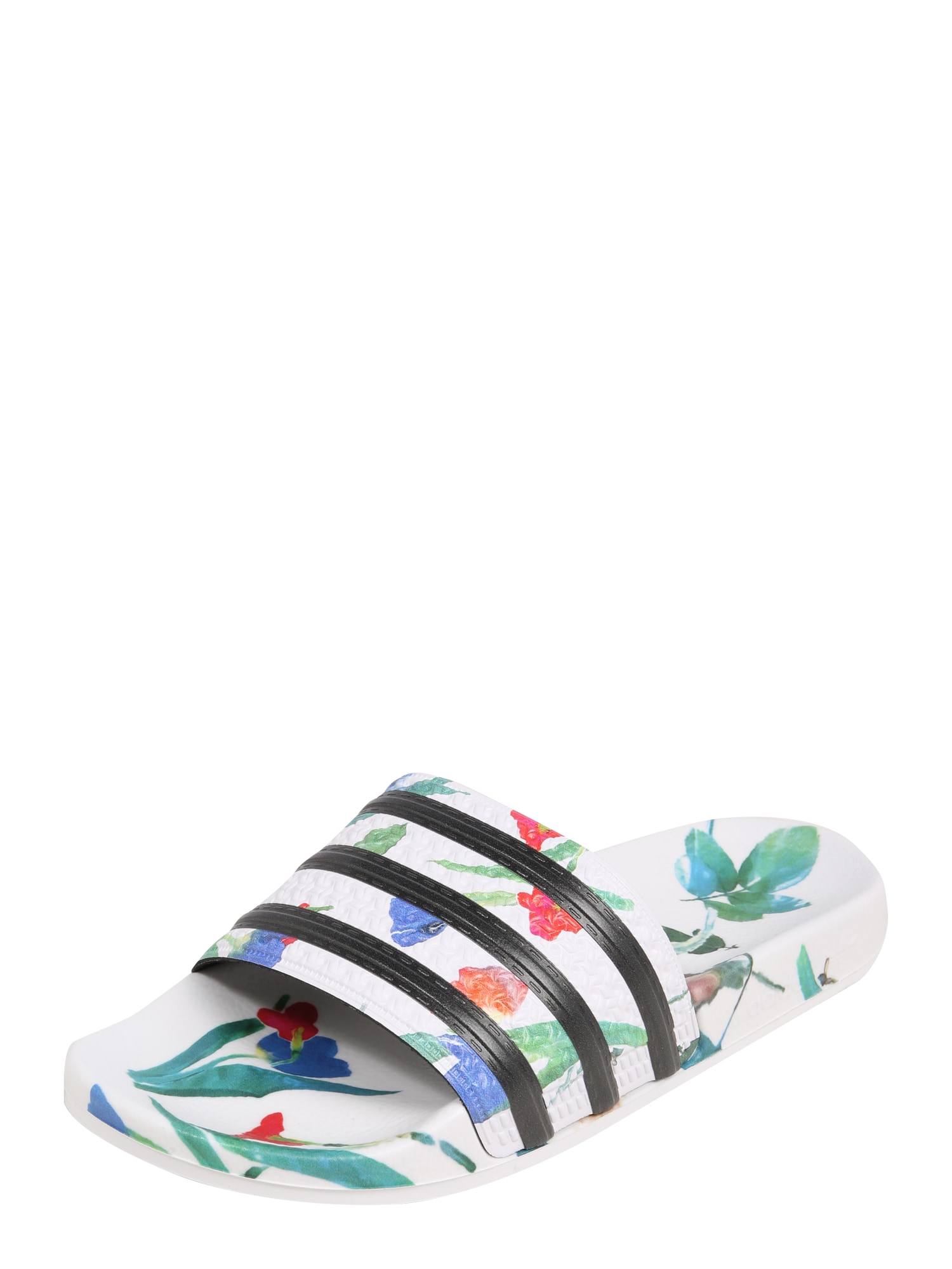 ADIDAS ORIGINALS Saboți 'ADILETTE W'  negru / alb