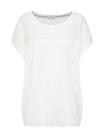 TOM TAILOR Tricou  alb