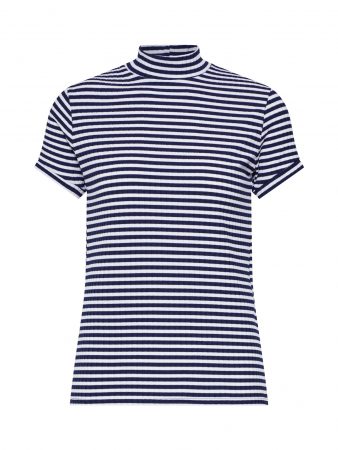 SISTERS POINT Tricou 'CELLO'  crem / navy