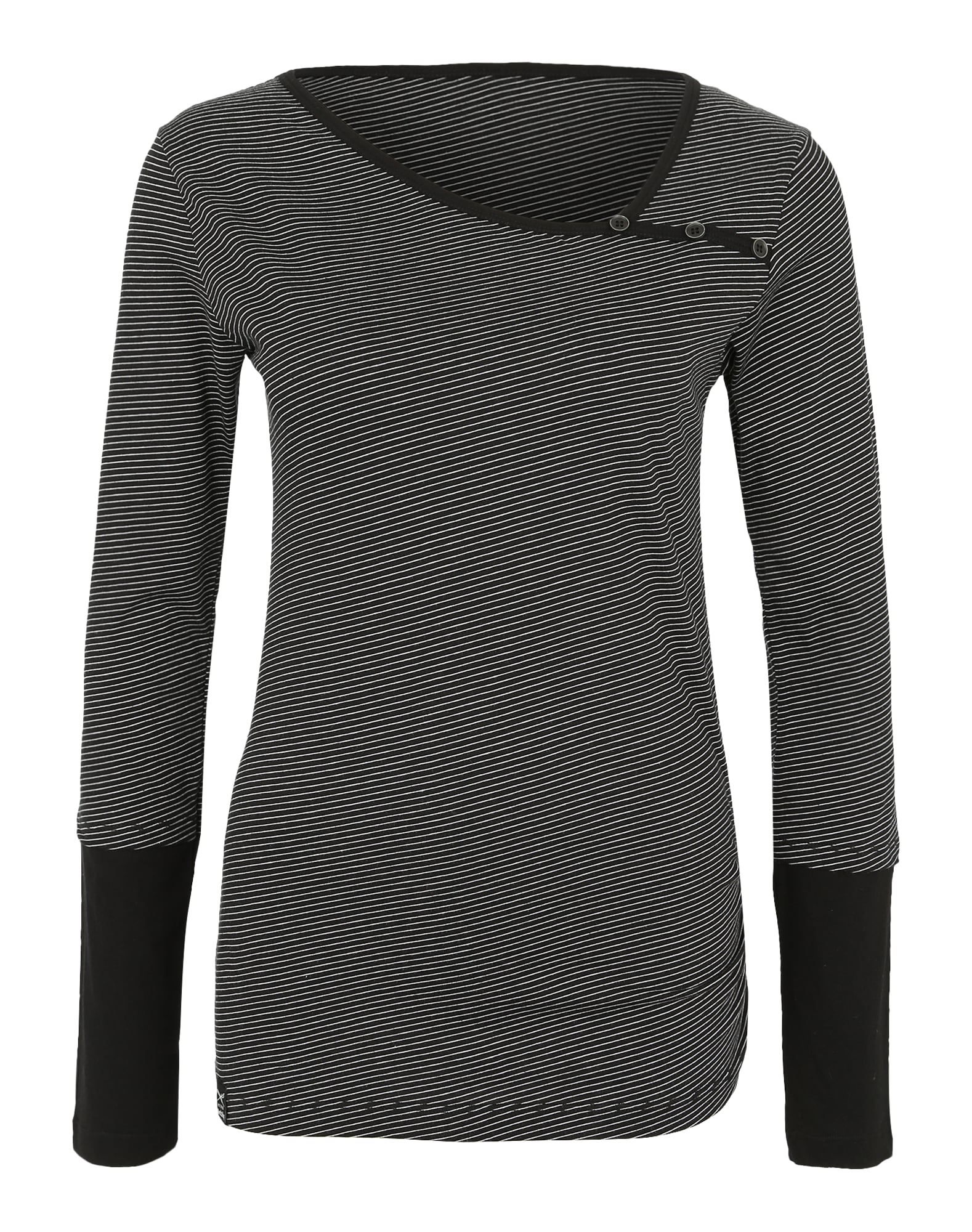 Iriedaily Tricou negru / alb