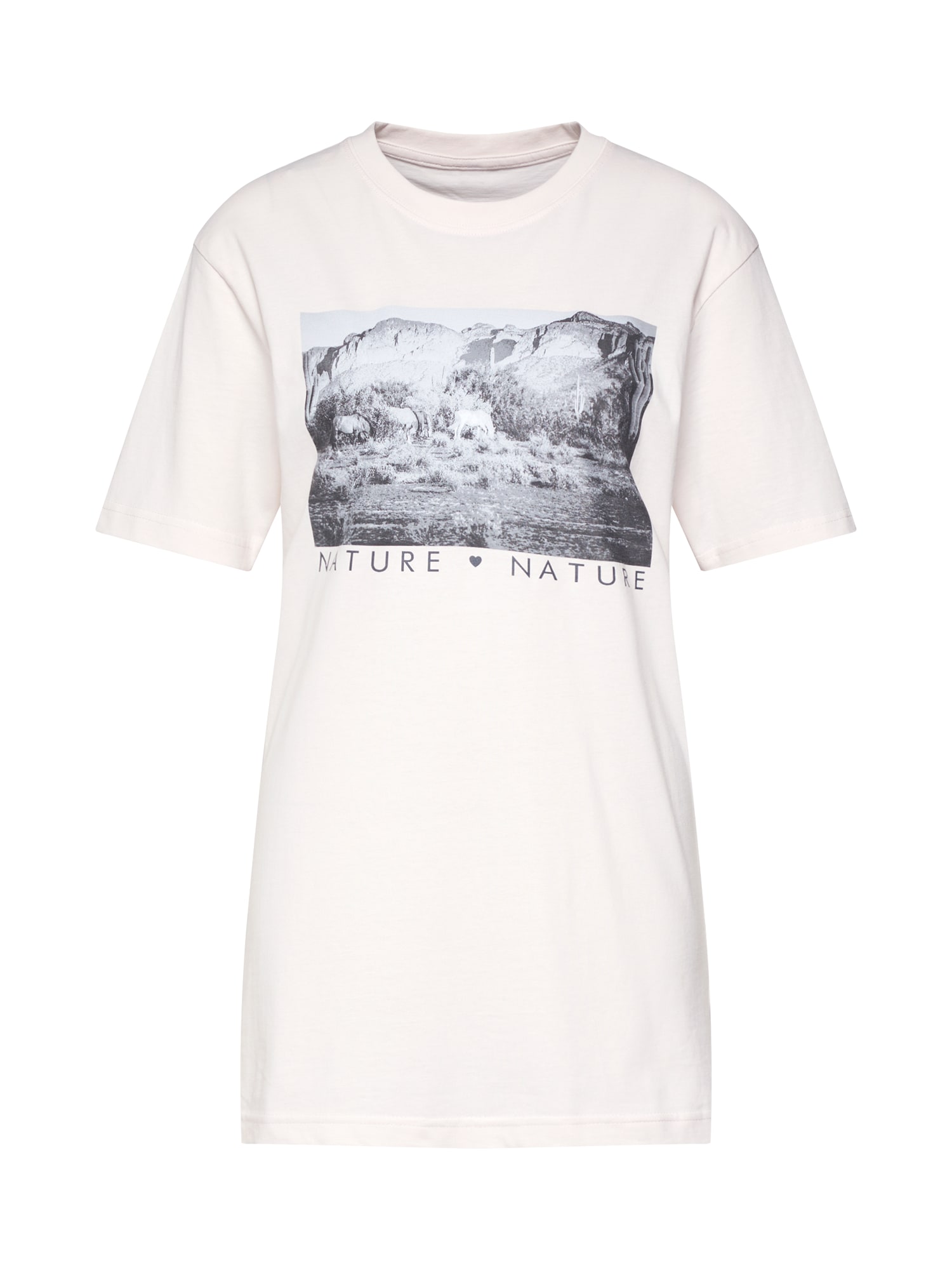 Merchcode Tricou 'Love Nature'  roz