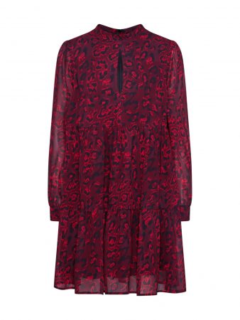 Farina Opoku Rochie tip bluză 'SANJIRA'  roşu închis