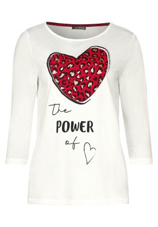STREET ONE Tricou  alb