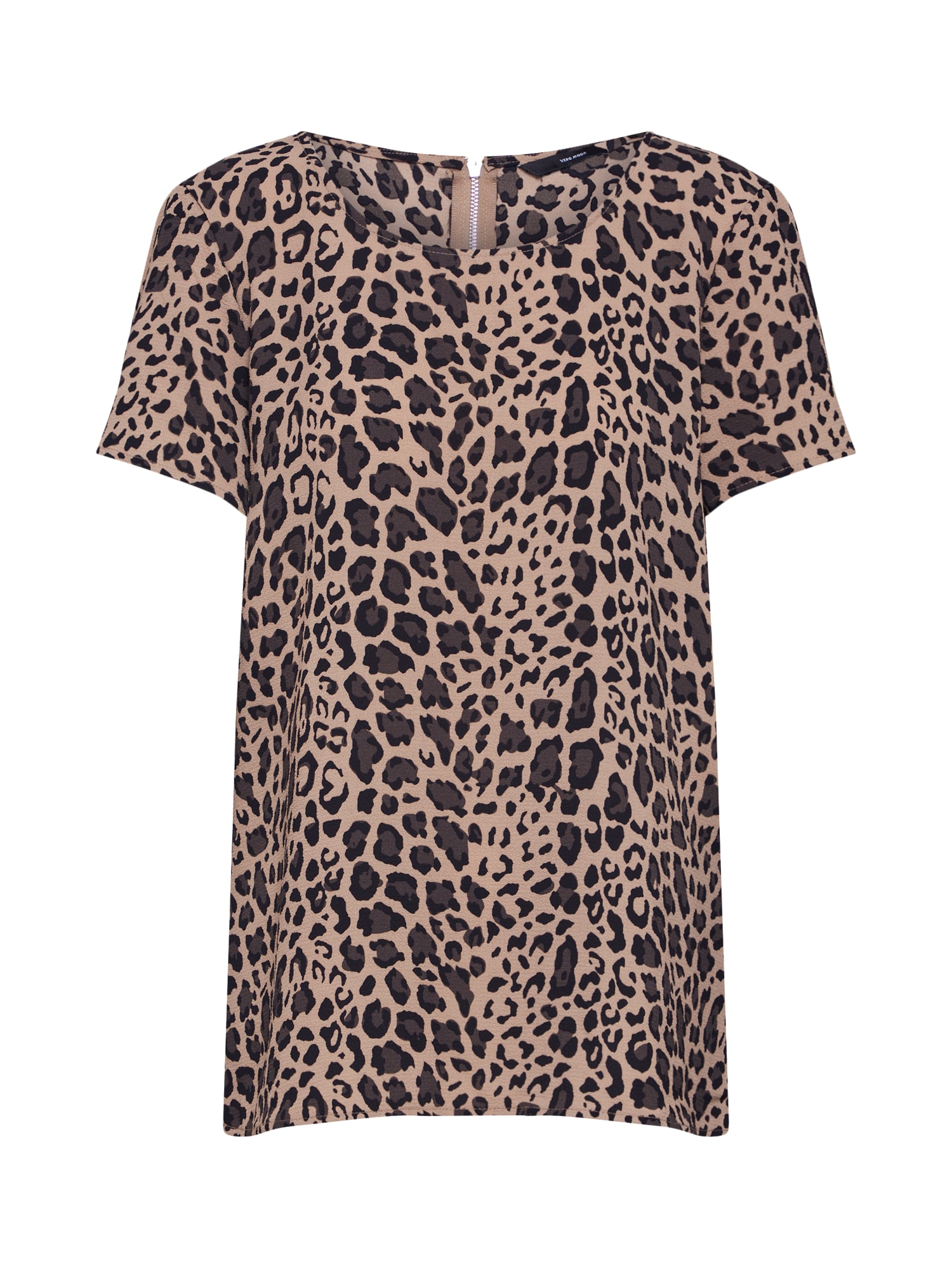 VERO MODA Bluză 'SASHA'  bej / negru