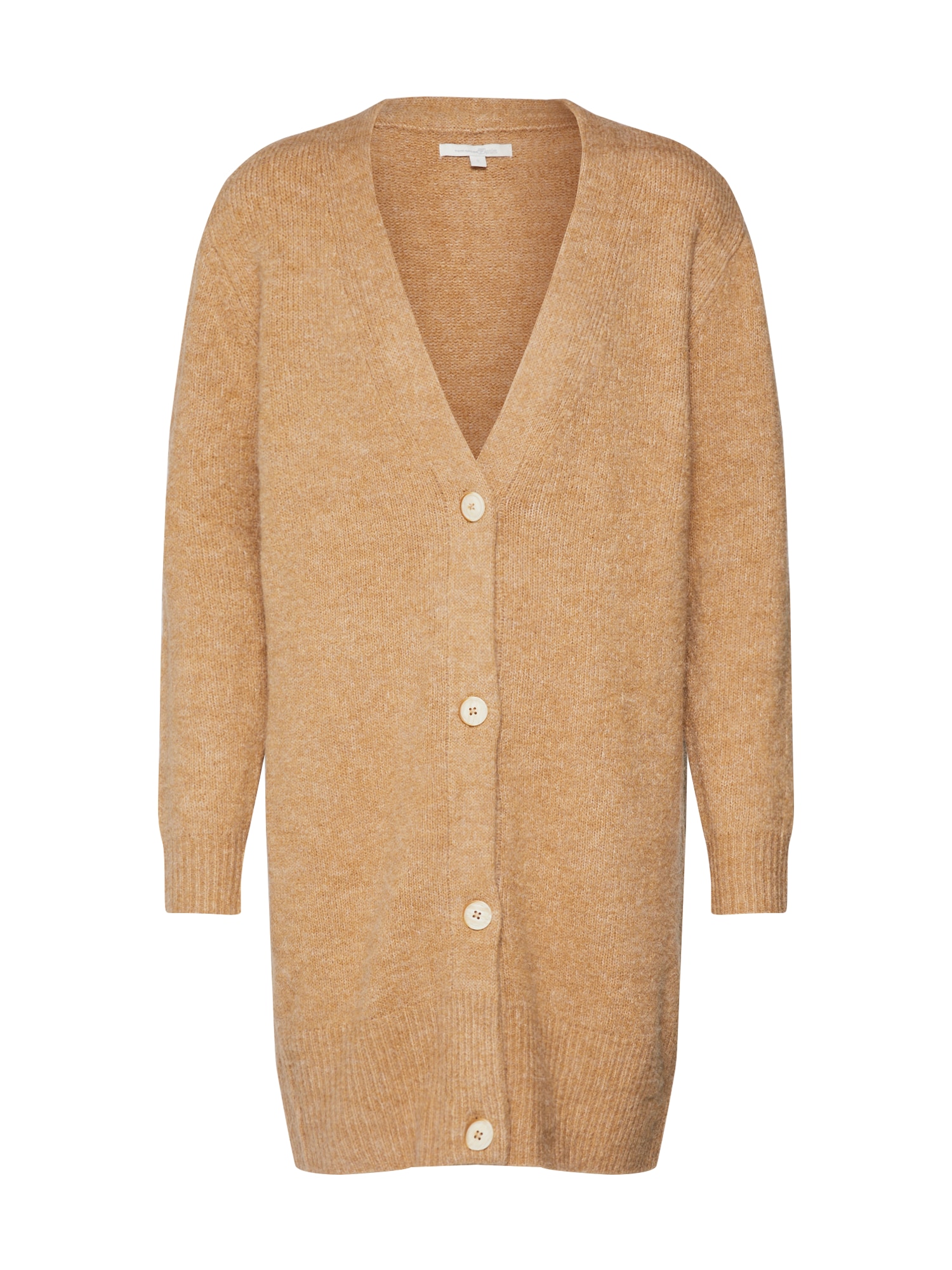 TOM TAILOR DENIM Geacă tricotată  maro cămilă