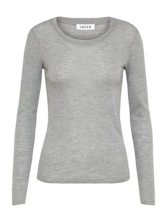 EDITED Tricou 'Alva'  gri amestecat