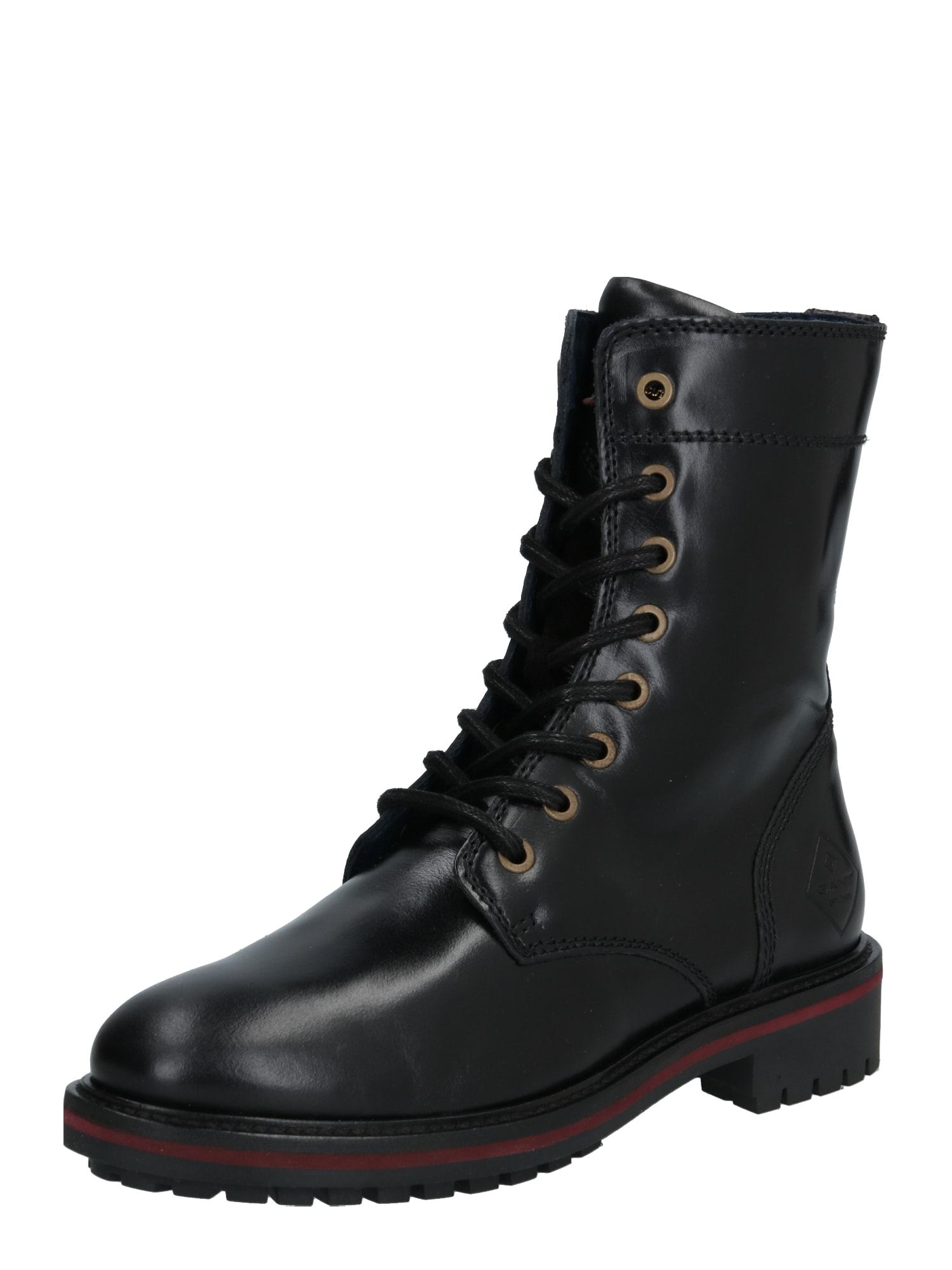GANT Ghete cu șireturi 'Natalie Mid lace boot'  negru