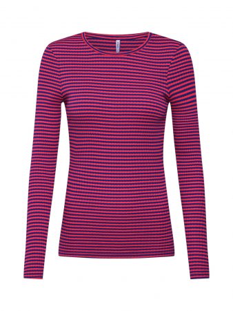 ONLY Tricou 'TINA'  navy / roz
