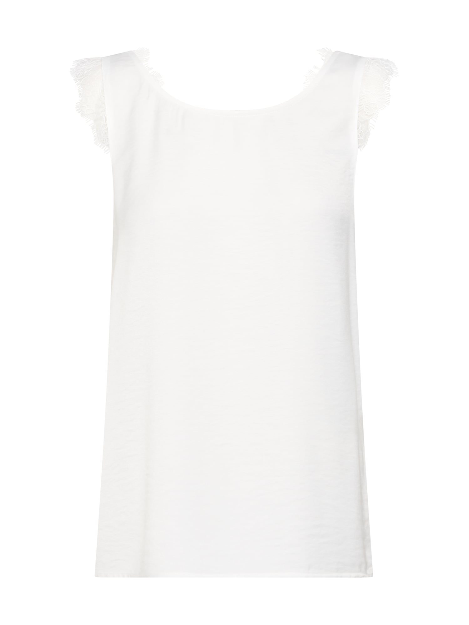 VILA Bluză 'VITAS S/S TOP' alb