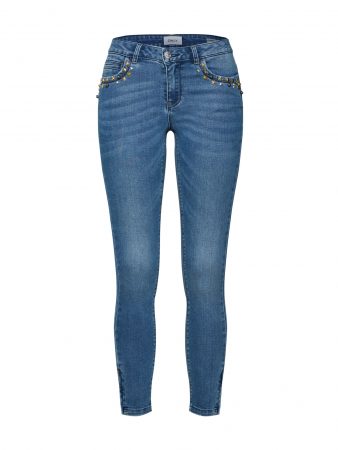 ONLY Jeans 'onlKENDELL DECO ANK ZIP JEANS'  denim albastru