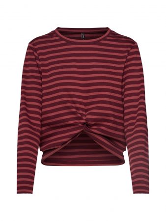 ONLY Tricou 'AMANDA'  roșu vin