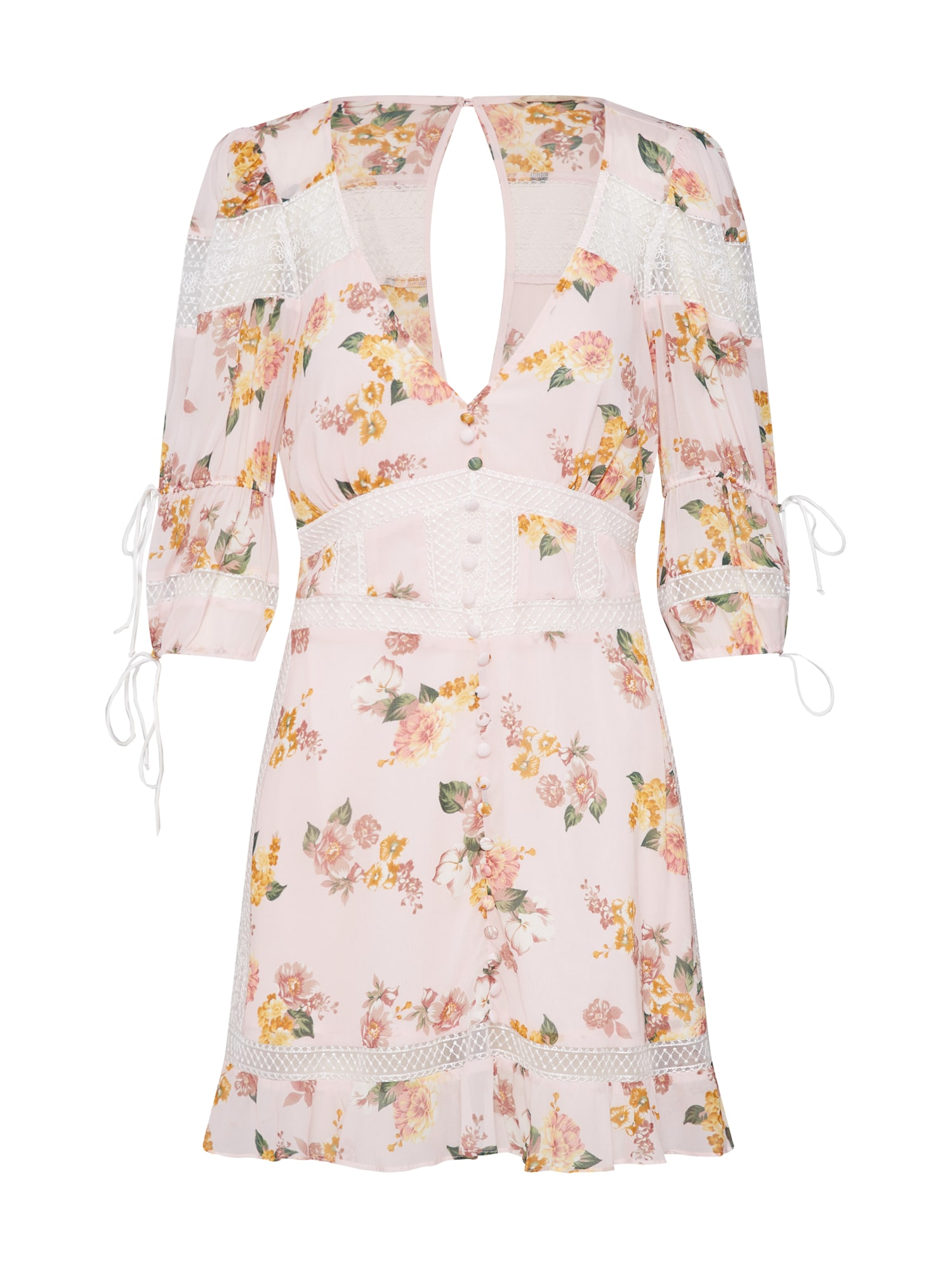 For Love & Lemons Rochie de vară 'ISADORA MINI DRESS'  roz