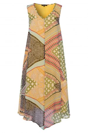 MORE & MORE Rochie de vară  muștar / culori mixte