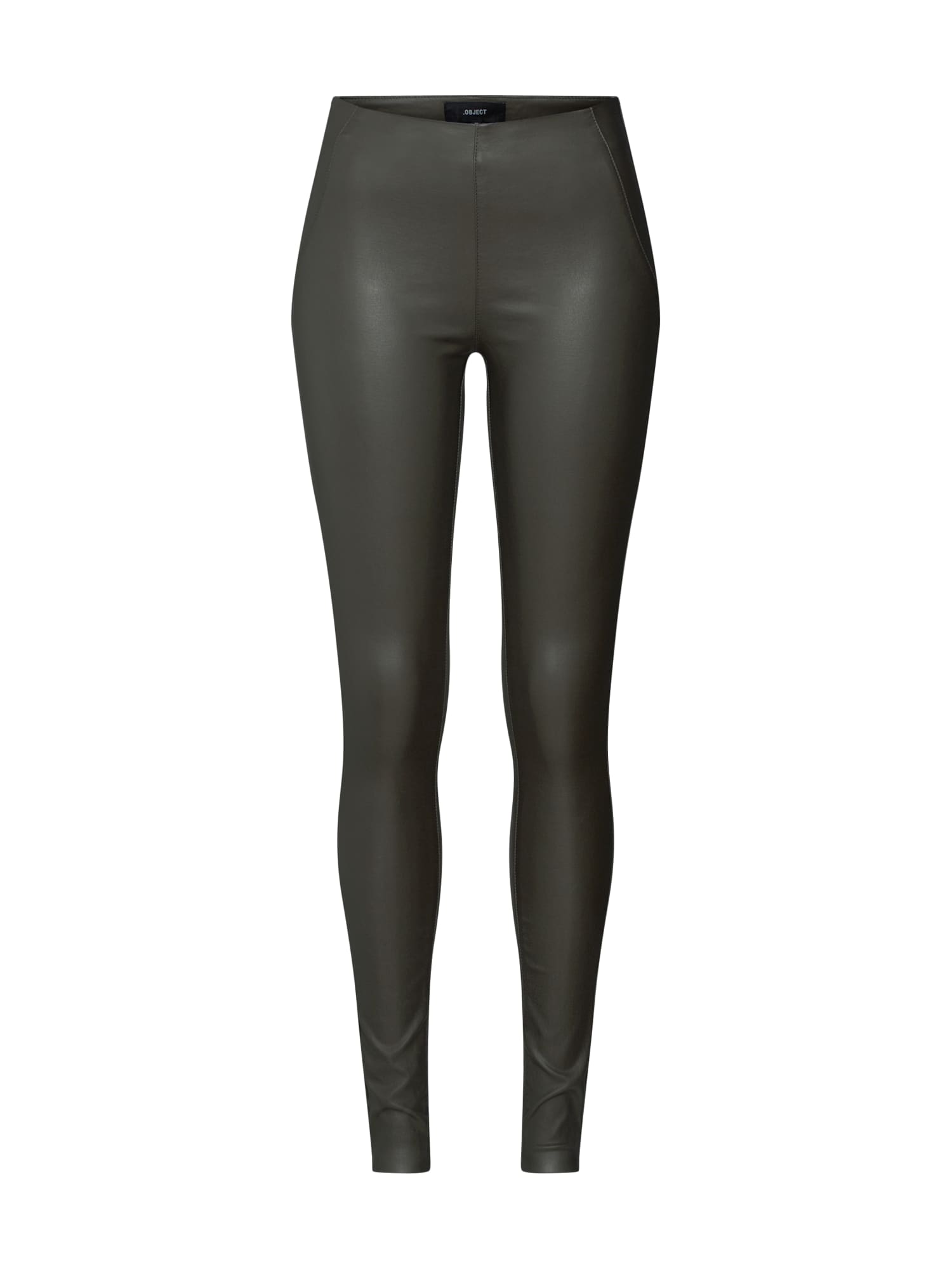 OBJECT Leggings 'BELLE' verde închis