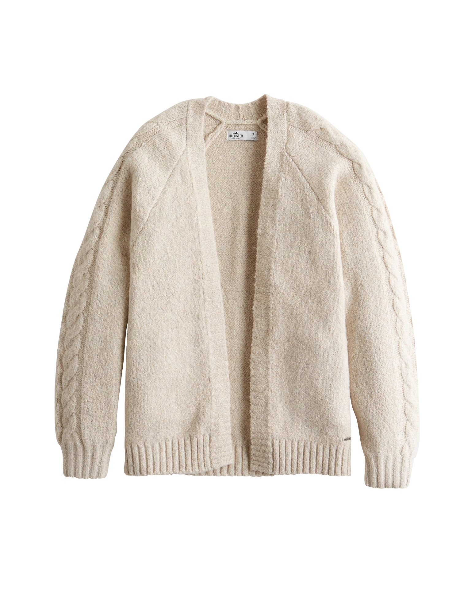 HOLLISTER Geacă tricotată 'BTS19-AIRY '  bej deschis