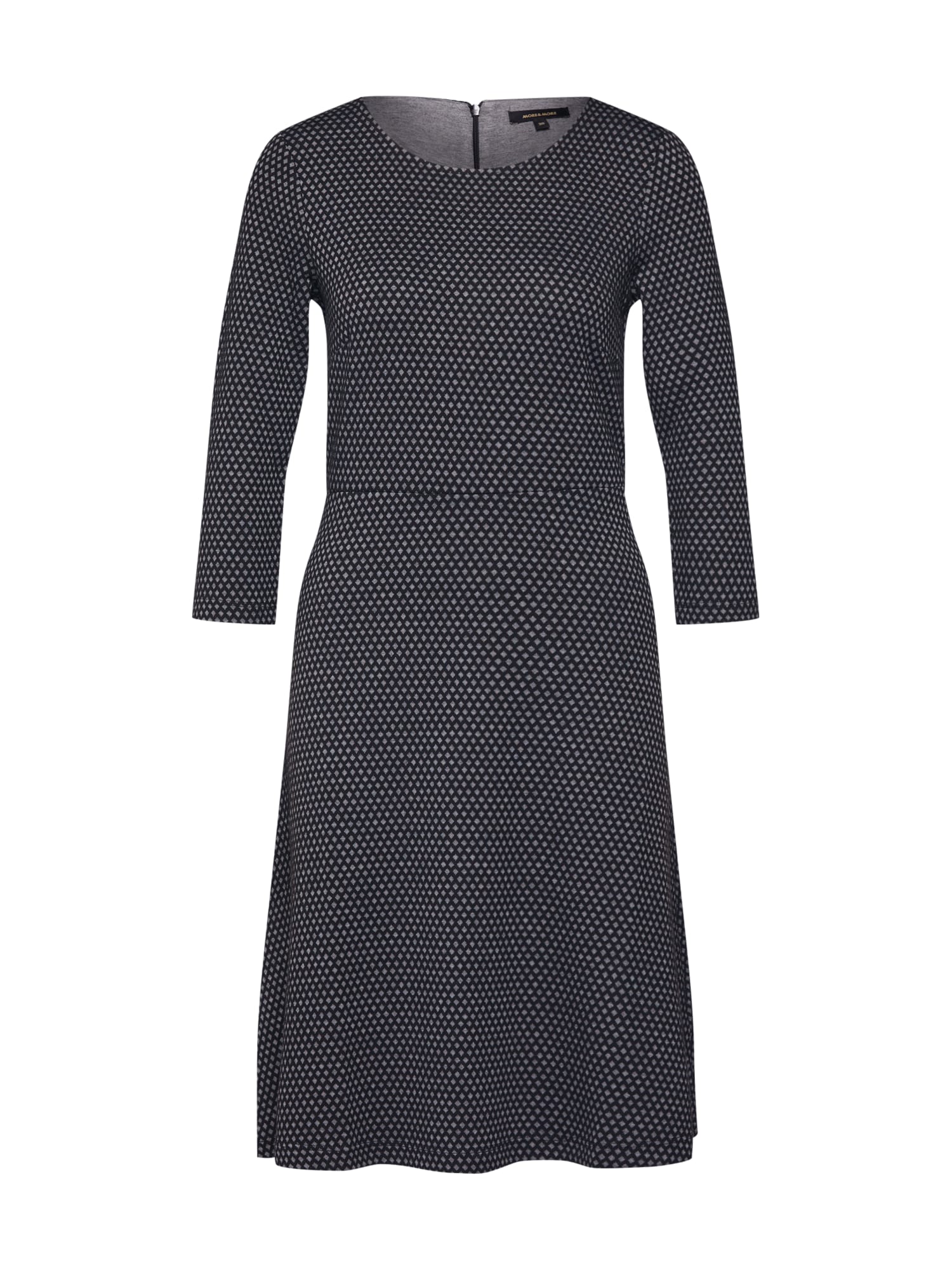 MORE & MORE Rochie  gri amestecat / negru