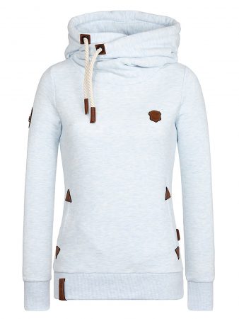 Naketano Bluză de molton '65 Darth'  albastru deschis