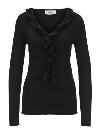 Heine Pulover 'CASUAL'  negru