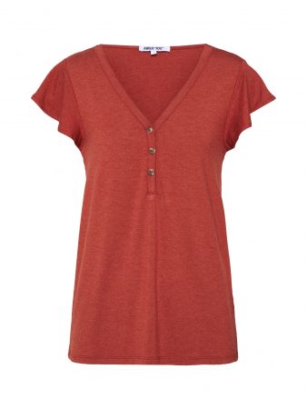 ABOUT YOU Tricou 'Majella'  roșu ruginiu