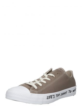 CONVERSE Sneaker low 'CHUCK TAYLOR ALL STAR RENEW - OX'  gri-maro / alb