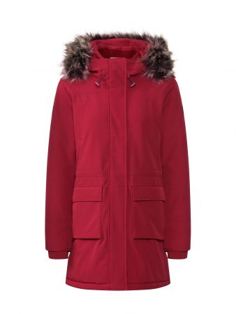 ONLY Parka de iarnă  roșu vin