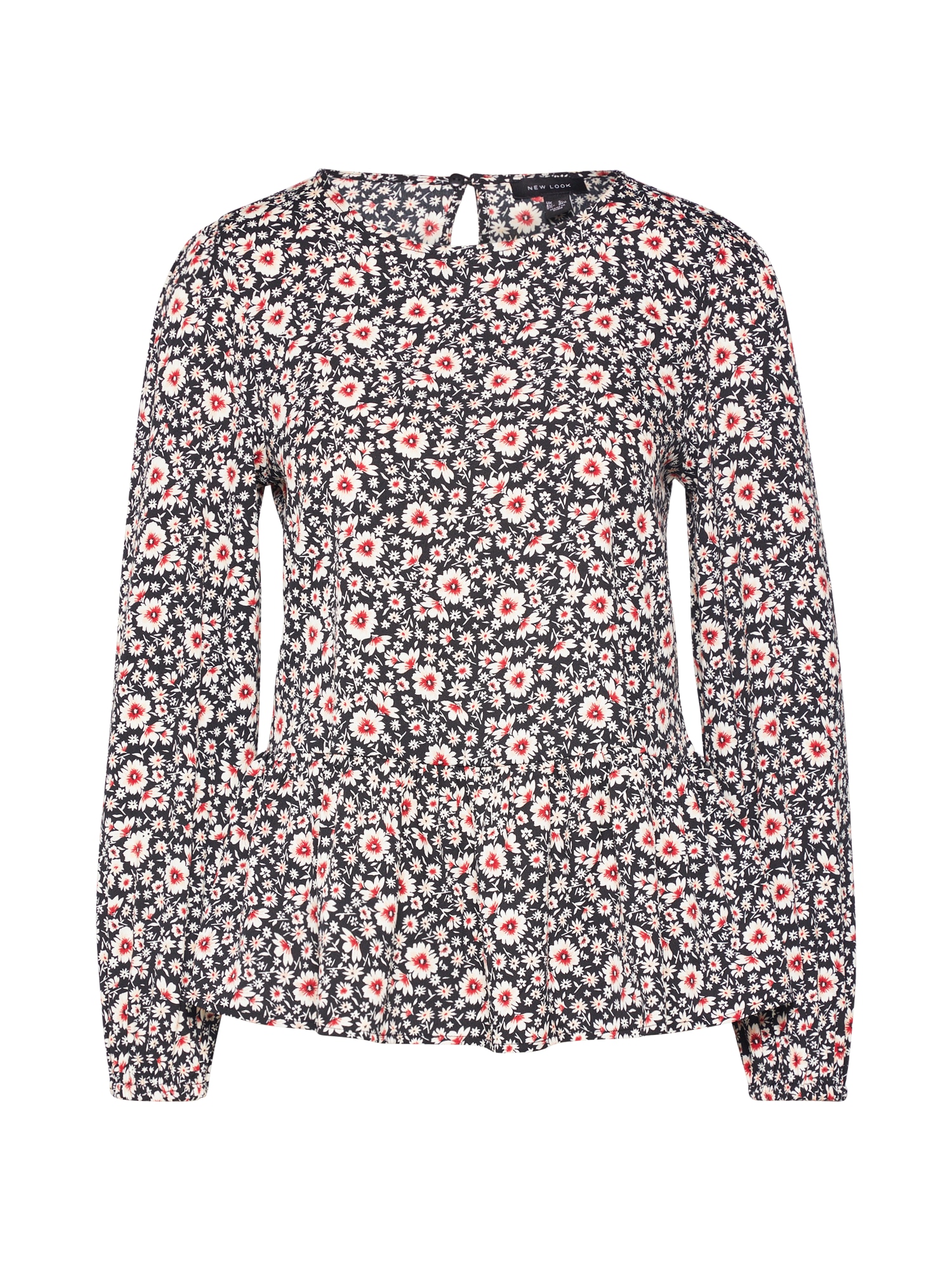 NEW LOOK Bluză 'LEILAH'  culori mixte / negru