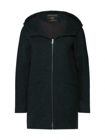 ONLY Palton de iarnă 'onlANEMONE HOODED WOOL COAT'  verde / kaki