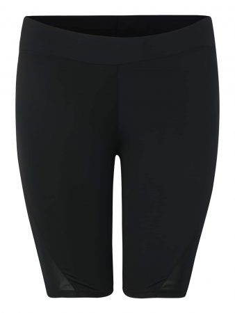 Urban Classics Curvy Pantaloni 'Ladies Tech Mesh Cycle Shorts'  negru