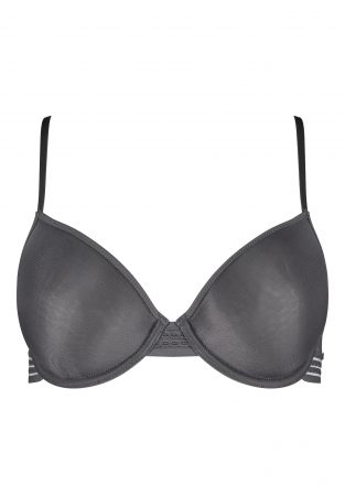 Skiny Sutien 'Sensual Light'  gri bazalt