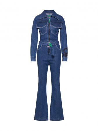 UNITED COLORS OF BENETTON Salopeta 'OVERALL'  albastru