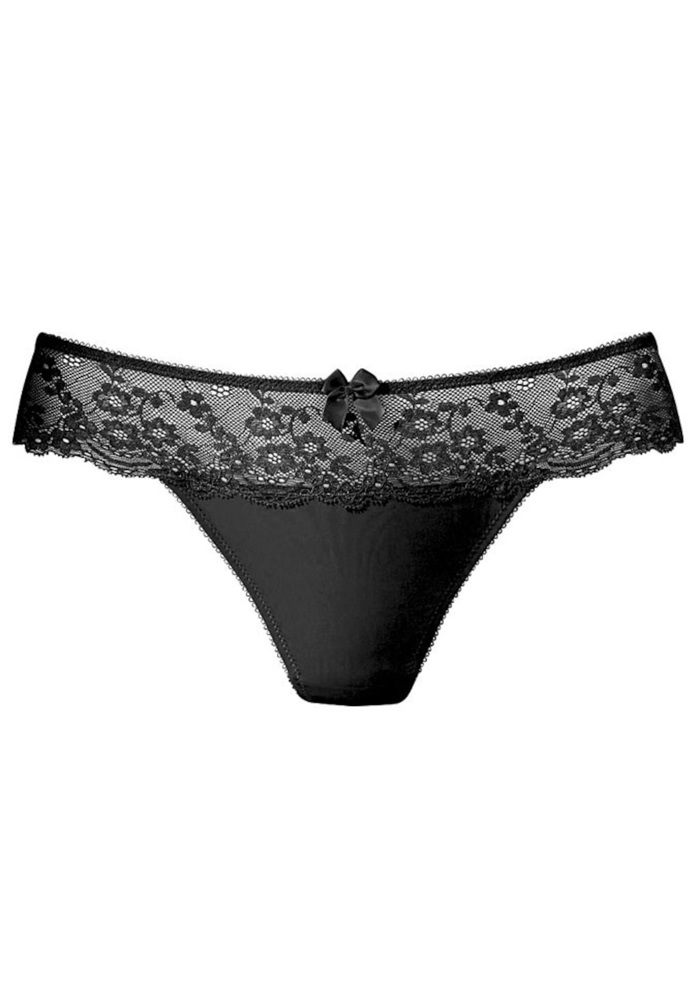 LASCANA Tanga  negru
