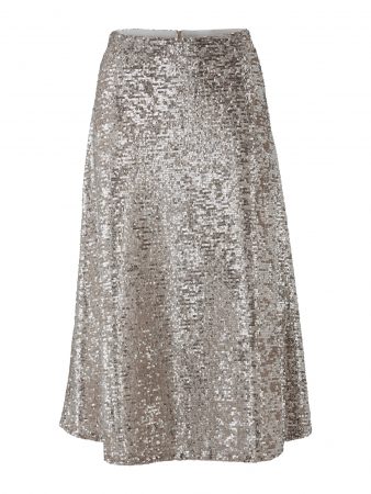 Heine Fustă  argintiu