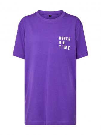 Merchcode Tricou 'Never On Time'  mov