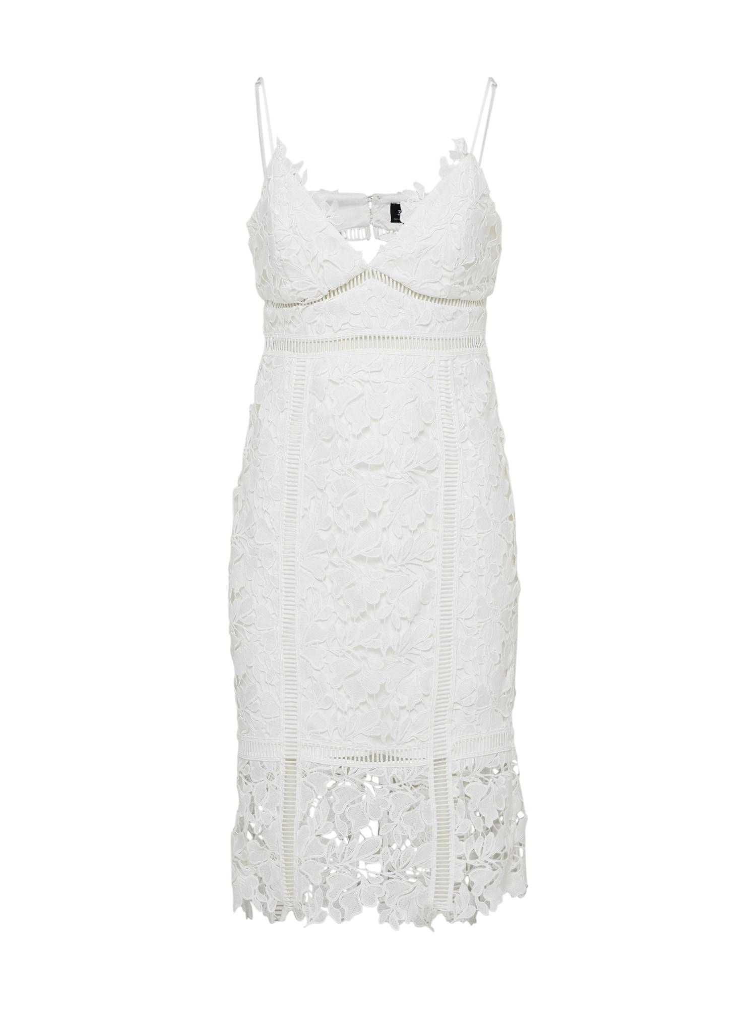 Bardot Rochie de cocktail 'Botanica' alb