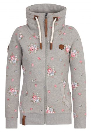 Naketano Hanorac  gri / roz vechi