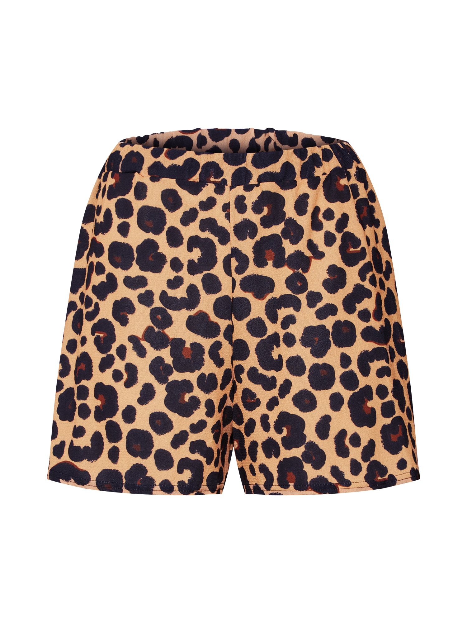 Boohoo Pantaloni eleganți 'LEOPARD' maro / negru