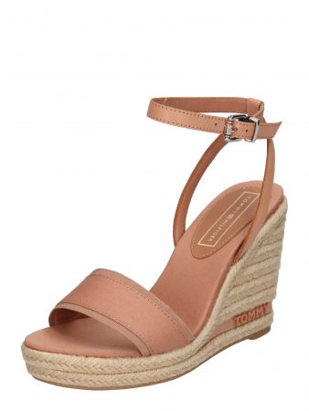 TOMMY HILFIGER Sandale 'Iconic Elena'  roșu pastel