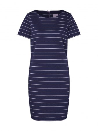 VILA Rochie 'VITinny New'  albastru închis / alb