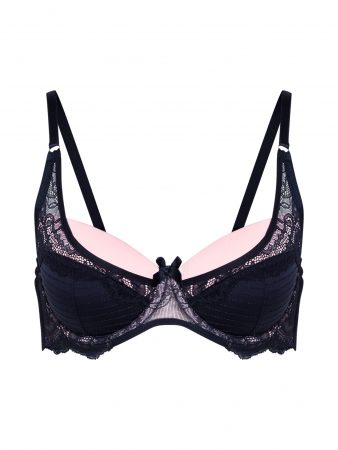 Hunkemöller Sutien 'Zinnia'  pudră / negru